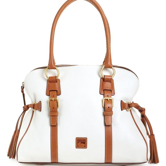Dooney & Bourke Handbags - Dooney & Bourke Florentine Domed Buckle Leather